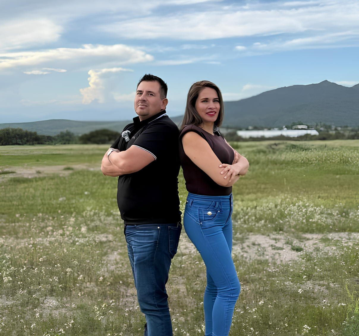 Janeth Alavez y Ricardo González